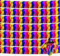 10 Pack 10 Feet Foil Fringe Garland Metallic Tinsel Streamers Banner Wall by AIKENLIN