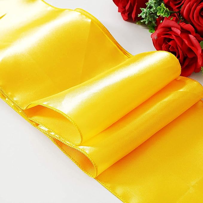 Obstal 50 PCS Satin Chair Sashes Bows - Image 2