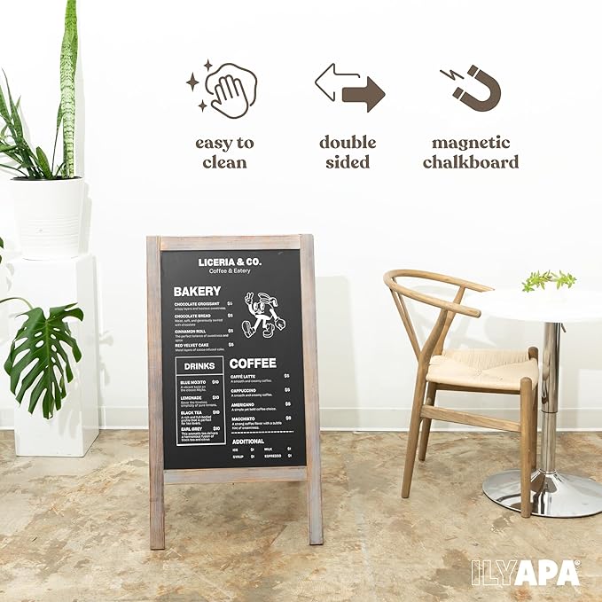 Ilyapa Wooden A-Frame Sign - Image 3