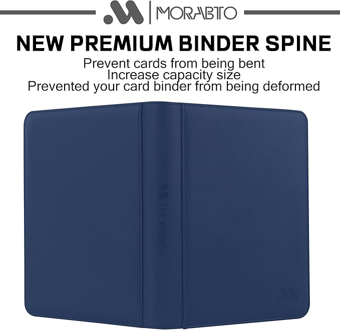 Card Binder 9 Pockets, Trading Card Binder Holds up to 864 Cards - Image 7