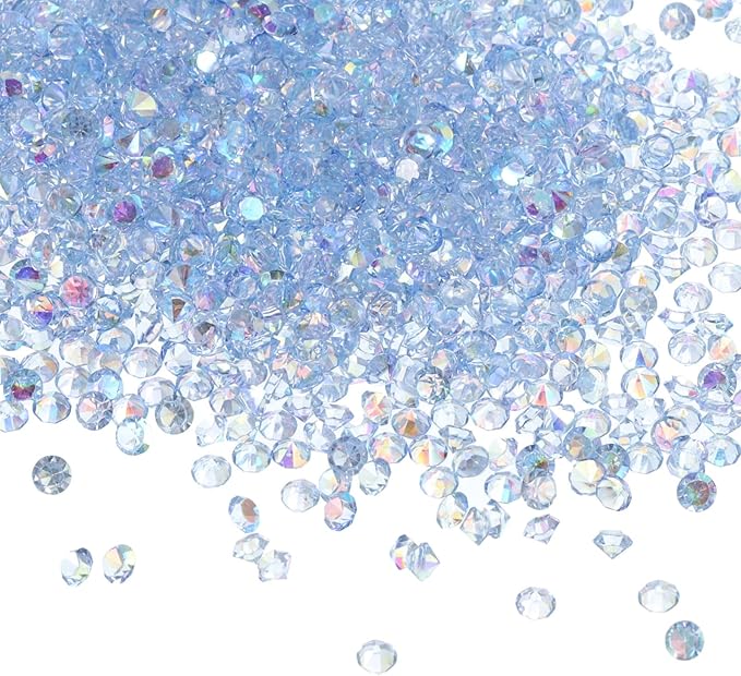 PATIKIL 14000Pcs Wedding Table Scatter Confetti Crystals 3mm Acrylic Diamonds by PATIKIL