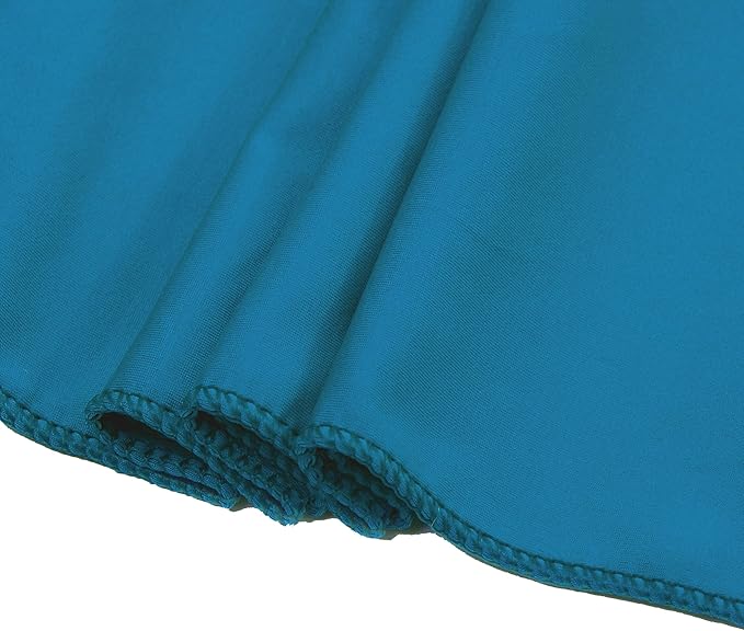 MDS Pack of 150 Spandex Chair Sashes Bows Elastic Stretch Dining Chair Bands - Image 4