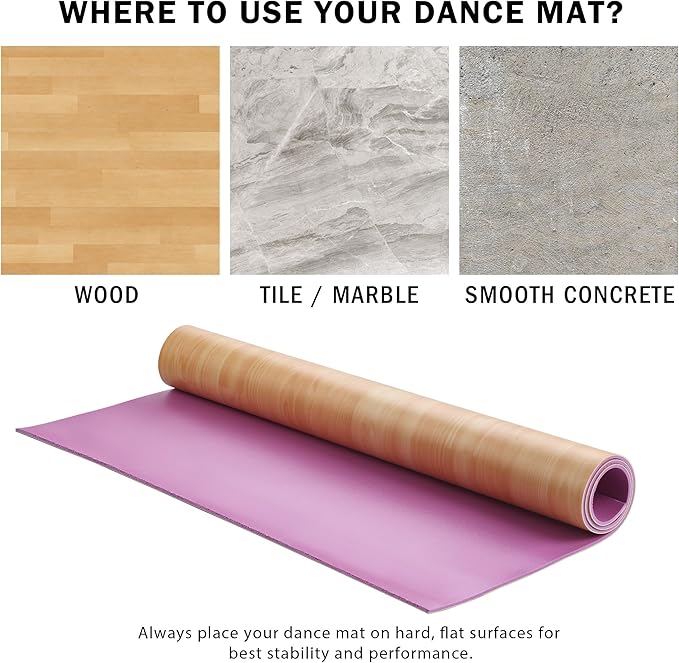 Ballet Dance Floor for Home Practice – 6'x3.9' Portable Ballet Floor - Image 5