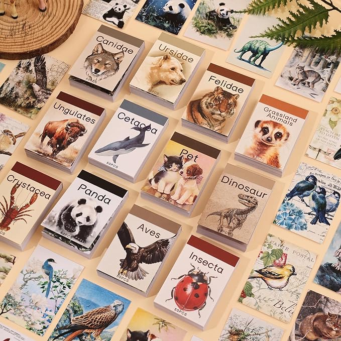 12 Sets 600 Sheets Washi Stickers Book - Image 6