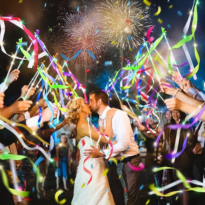 42 PCS Light Up Wands for Wedding, Wedding Favors - Image 7