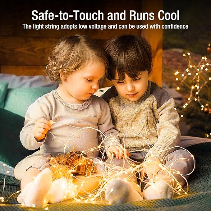 6 Pack Fairy Lights Battery Operated - 7ft 20 Led Twinkle Lights 3 Modes - Image 3