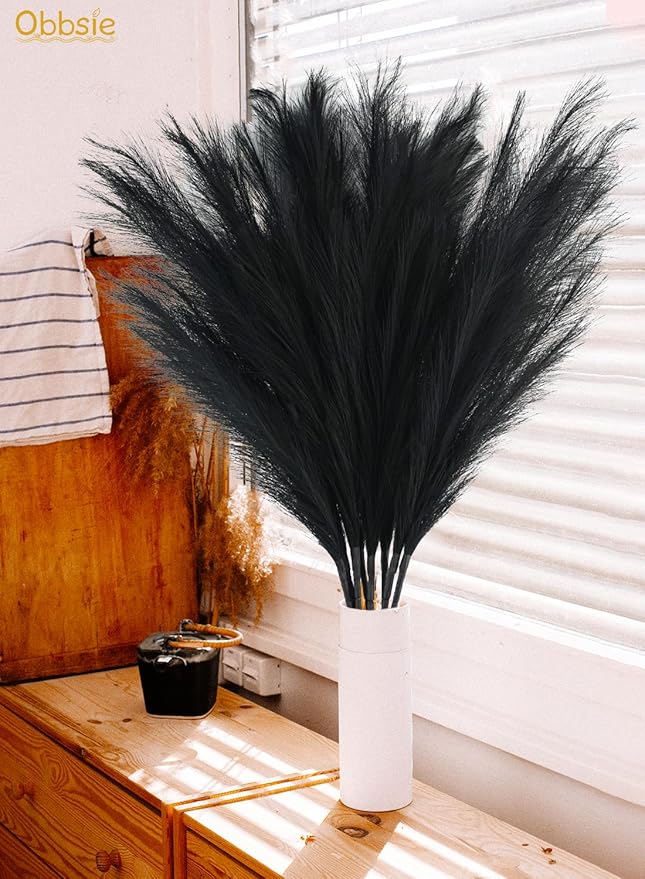 35" Faux Pampas Grass Decor - Image 7