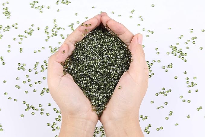 10000 pcs/Pack Wedding Table Scatter Confetti Crystals Acrylic Diamonds Vase - Image 3