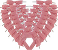 50pcs 2-1/2" Rose Gold Satin Ribbon Bows by Micomon