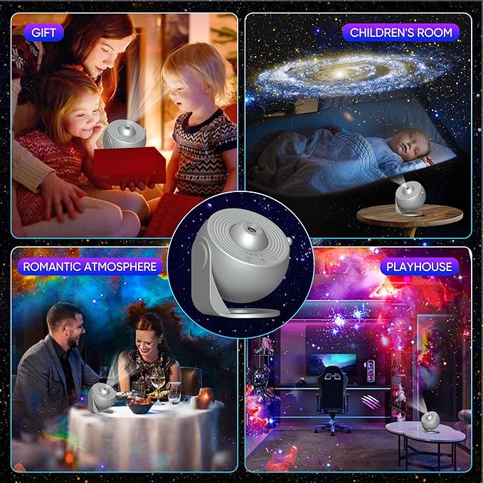 Galaxy Projector for Bedroom, 13 in 1 Star Projector - Image 7