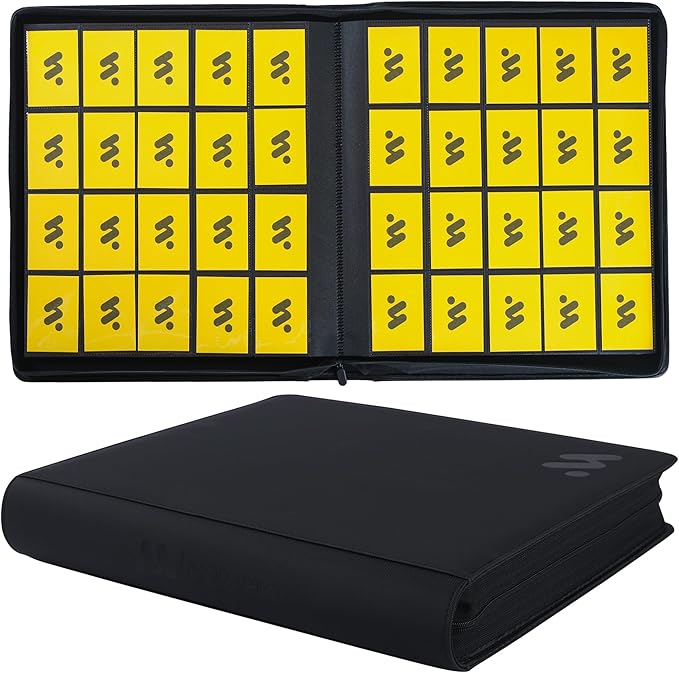 Card Binder 20 Pocket, Trading Card Binder Holds up to 2000 Cards by MORABTO
