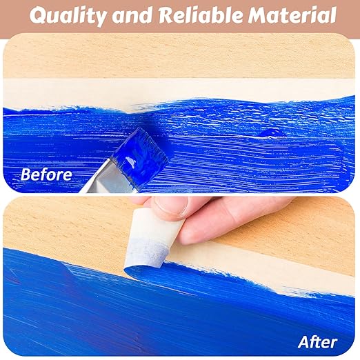 Masking Tape Bulk General Purpose Masking Painting Tape 55 Yards - Image 6