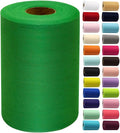 Emerald Green Tulle Fabric Rolls 6 Inch by 100 Yards Fabric Spool Tulle Ribbon by IONTACH