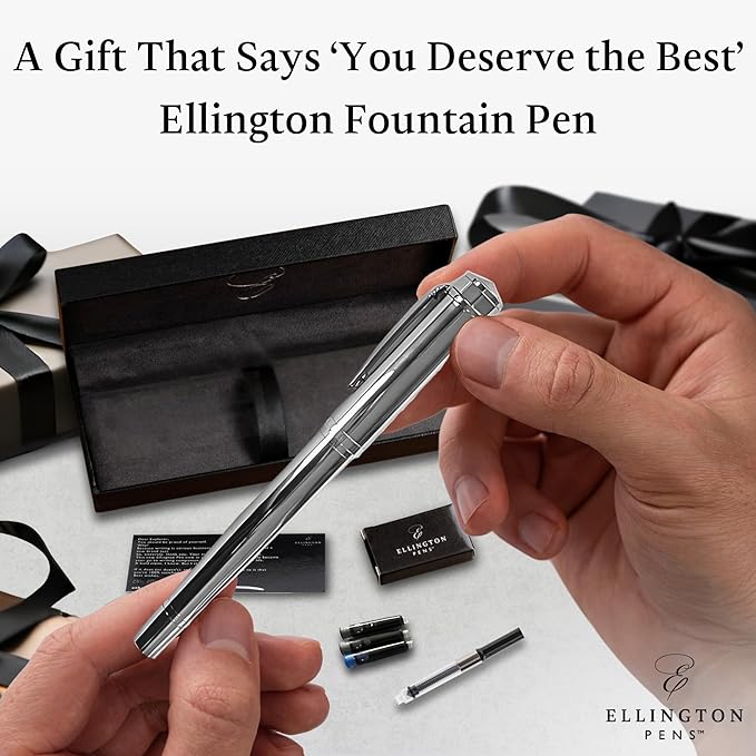 Ellington Pens Luxury Fountain Pen Set- Fountain Pens - Image 3