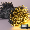 YEGUO 200 LED 66ft Christmas Lights Outdoor Waterproof, Warm White String Light by YEGUO