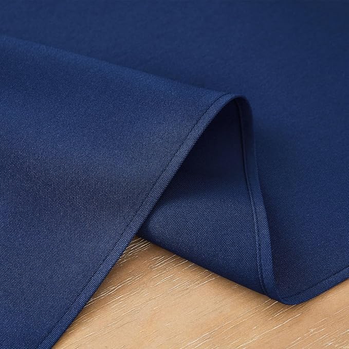 2 Pack Navy Blue Small Short Table Runner 12 x 36 Inch Solid Color Runners - Image 5