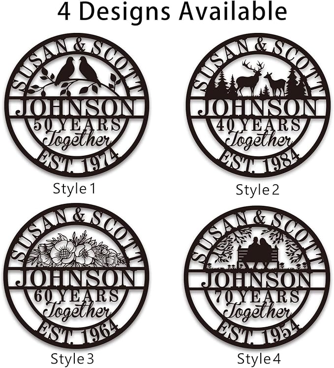 Personalized Christmas Gifts 2025, Custom 50th/40th/60th/70th/30th/1-99 Years - Image 9