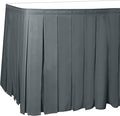 Ultimate Textile Pleat Polyester Fabric Table Skirt by UltimateTextile