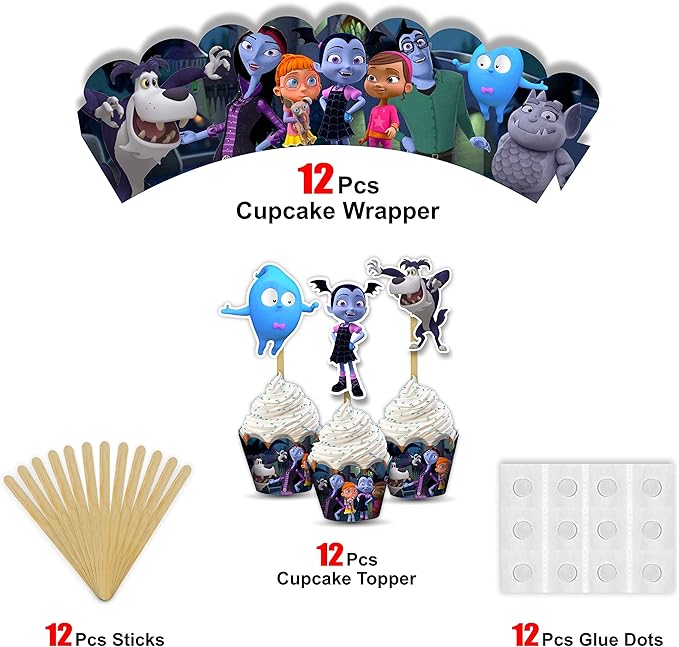 Seyal® Vamprina Cupcake Wrapper - Image 4