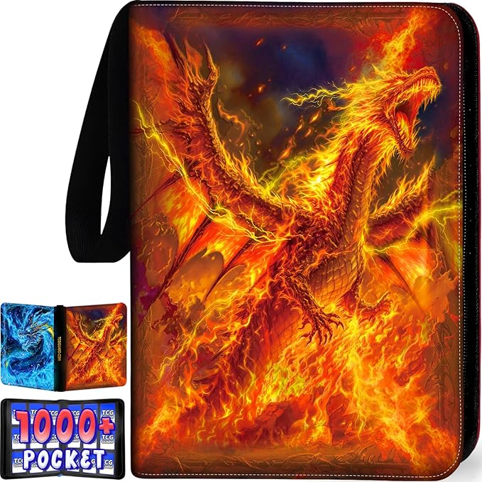 1008 Card Binder 9 Pocket, 3-Ring Trading Card Binder by Unknown