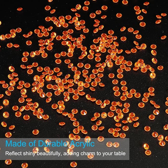 PATIKIL 10000 Pcs Wedding Table Scatter Confetti Crystals 4.5mm Acrylic - Image 3