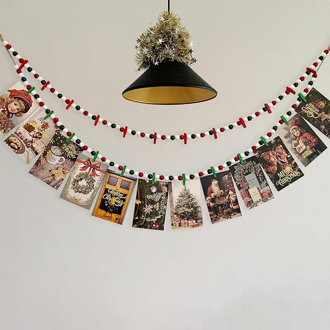 2PCS Christmas Hanging Photo Display - Image 3