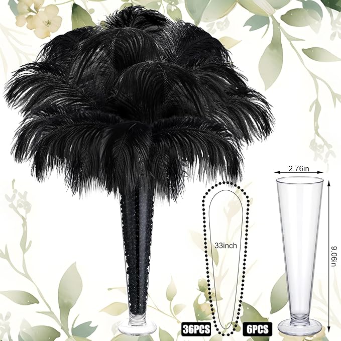 Yuxung 6 Sets Wedding Table Centerpiece Accessories Including 159 Pieces - Image 3