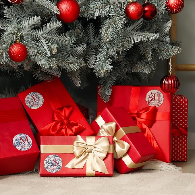 30pcs Personalized Christmas Stickers - Image 5