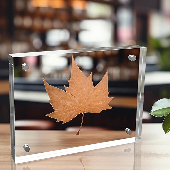 4x6 Inches Acrylic Picture Frames 3 Pack, Double Sided Magnetic Photo Frames - Image 9