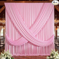 20×12ft Wrinkle Free Pink Backdrop Curtain by ENJOYYOURPARTY