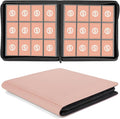SMYV 12 Pocket Trading Card Binder, Premium PU Cover Card Binder by SMYV