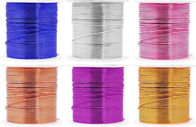 Mandala Crafts 20 Gauge Anodized Aluminum Craft Wire by MandalaCrafts