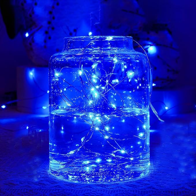 24 Pack LED Fairy Lights Battery Operated 7Ft 20Led Mini String Lights - Image 2