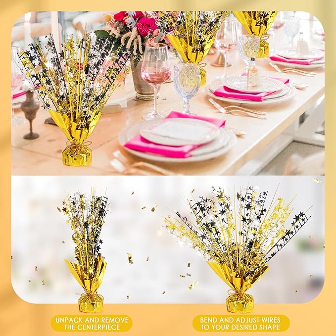 6 Pack Star Table Centerpieces for Party, Birthday Table Decorations for Kids - Image 2