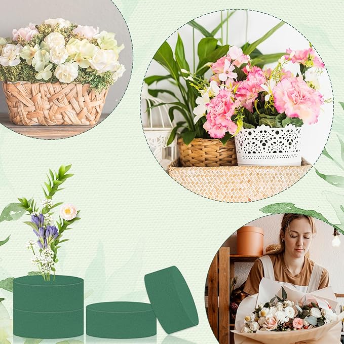 Phinus 4 PCS Styrofoam Block, Floral Foam Block Measures 4.33 x 1.57 inches - Image 6