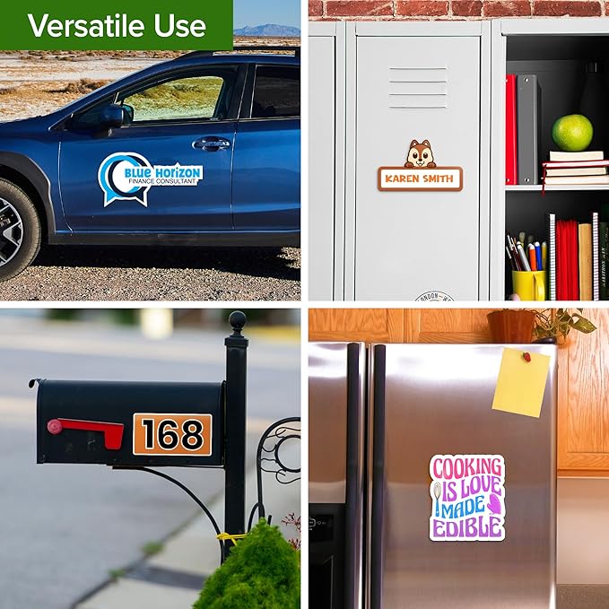 Custom Die Cut Car Magnet, Personalized Sign - Image 5