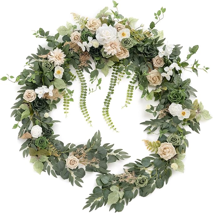 Ling's Moment 9FT Flower Garland by LingsMoment