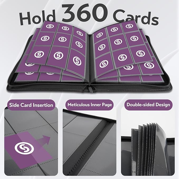 Card Binder 9 Pocket for 360 Cards - Image 4