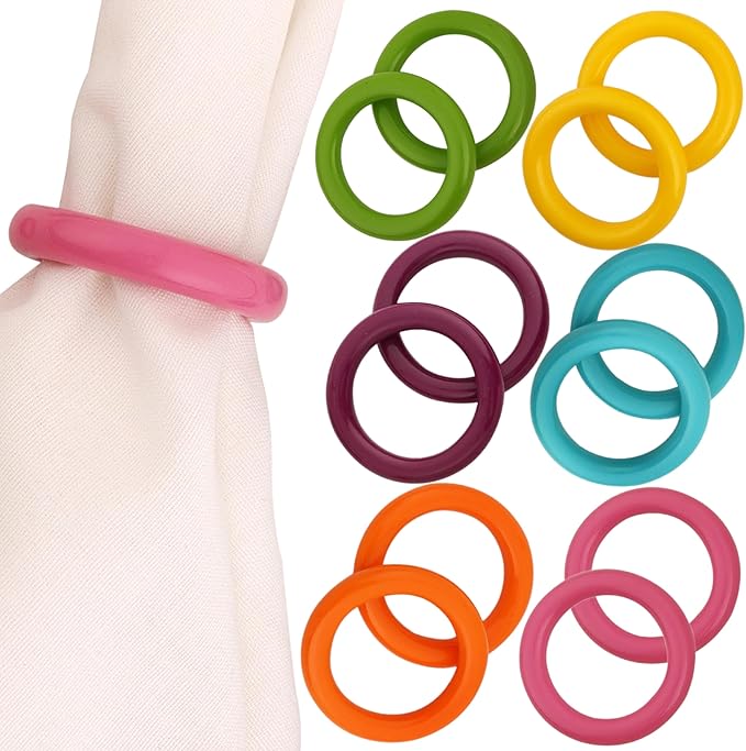 Napkin Rings Set of 12 by CLEENTABLE