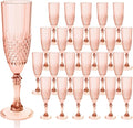 Plastic Champagne Flutes, for Weddings Bachelor Parties Toasting and Events by LEYIQUCHAMPAGNEWINEGLASSES