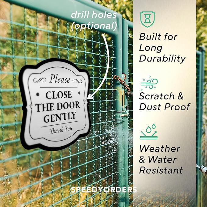 Custom Decorative Outdoor Metal Sign, Personalized Aluminum Driveway Sign - Image 6
