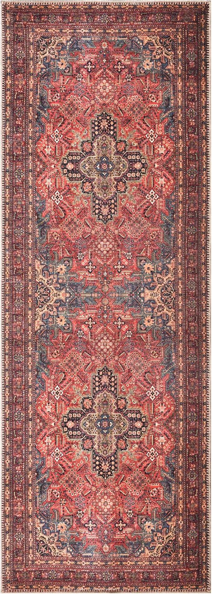 Bloom Rugs Washable Non-Slip 12 ft Runner - Image 3