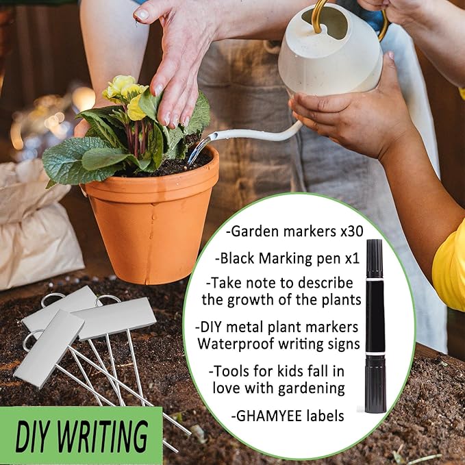 30pcs Plant Labels for Outdoor Garden Waterproof Plant Markers for Outdoor - Image 4