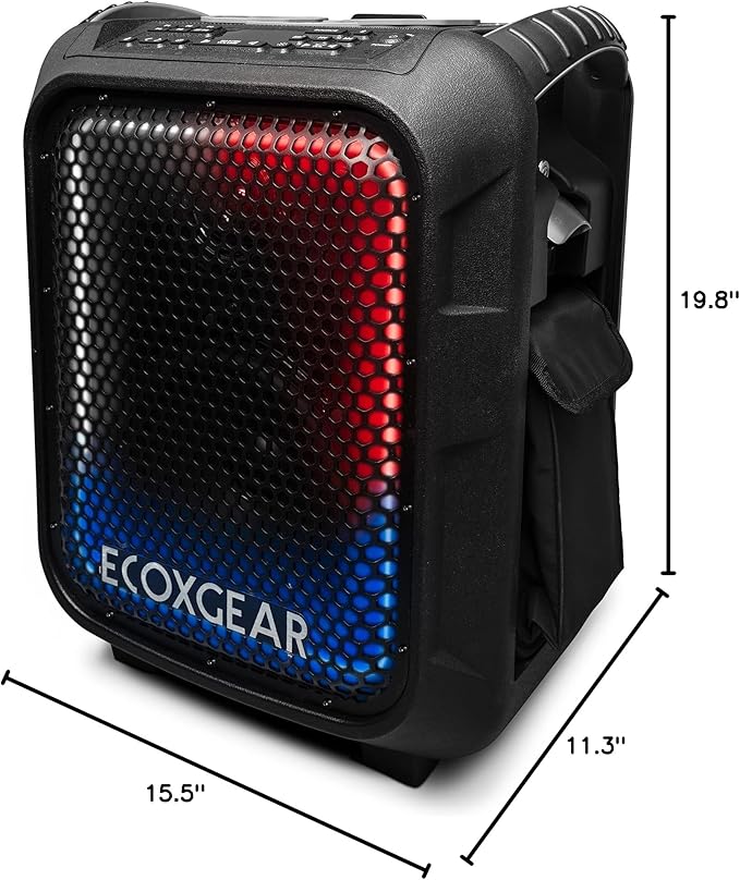 ECOXGEAR: EcoBoulder Ultra – 121dB Loud Rugged Bluetooth 5.1 Speaker, IP67 - Image 10