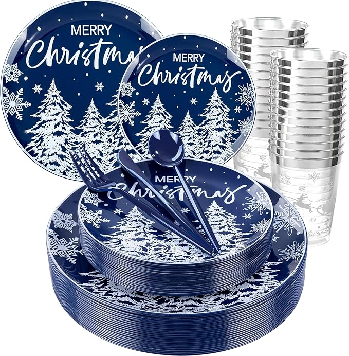 Supernal 150pcs Christmas Dinnerware Set by supernal
