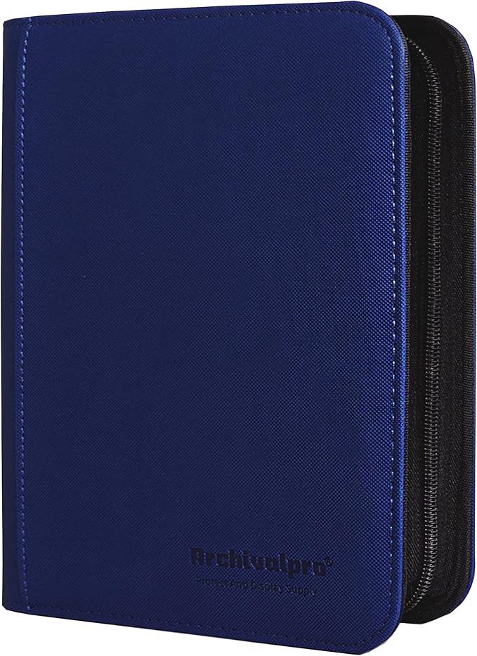 4 Pockets Premium Card Binder 160 Cards Trading Card Binders No Ring Card by TradingCardProtectionExpert