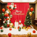 PartyVillage 10ft×15ft Red Backdrop Curtain by PartyVillage