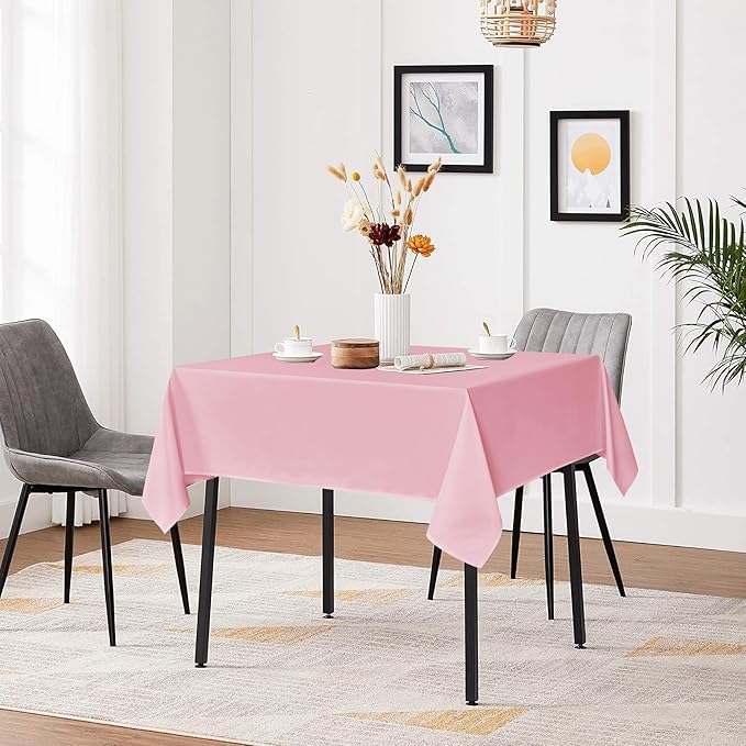 sancua Square Tablecloths 70x70 Inch, 2 Pack - Image 2