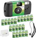 Fujifilm QuickSnap Flash 400 Disposable 35mm Camera + Hand Strap + Quality by FUJIFILM