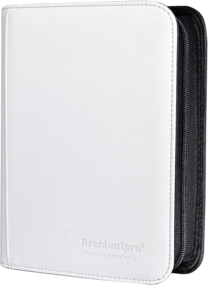 4 Pockets Premium Card Binder 160 Cards Trading Card Binders No Ring Card by TradingCardProtectionExpert